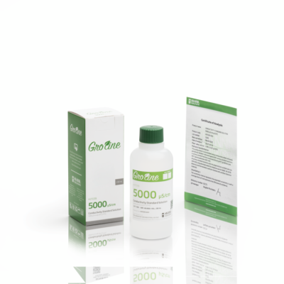 GroLine HI7039-023 5,000 µS/cm Conductivity Standard, 230 mL Bottle with Certificate | EnvMart