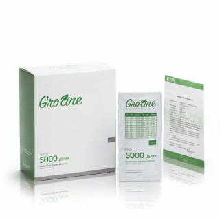 GroLine HI70039G 5000 µS/cm Conductivity Standard Sachets, 25 x 20 mL, Certificate of Analysis | EnvMart
