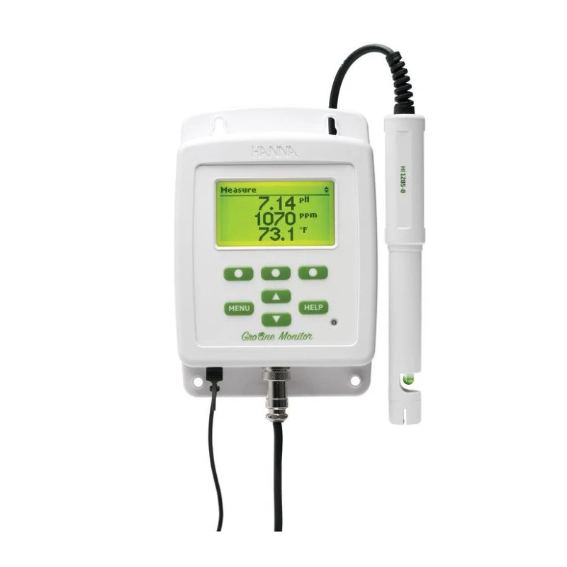 GroLine HI981420 Nutrient Monitor pH/EC/TDS/Temp for Hydroponics | EnvMart