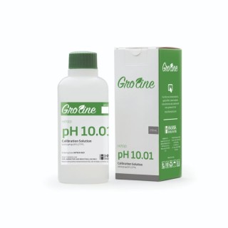 GroLine HI7010-023 pH 10.01 Calibration Buffer with Certificate of Analysis, 230 mL | EnvMart