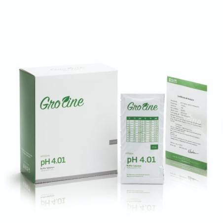 GroLine HI70004G pH 4.01 Buffer Calibration Sachets 25x20mL | EnvMart