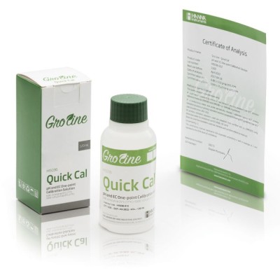 GroLine HI5036-012 Quick Cal pH/EC/TDS Calibration Solution 120 mL | EnvMart