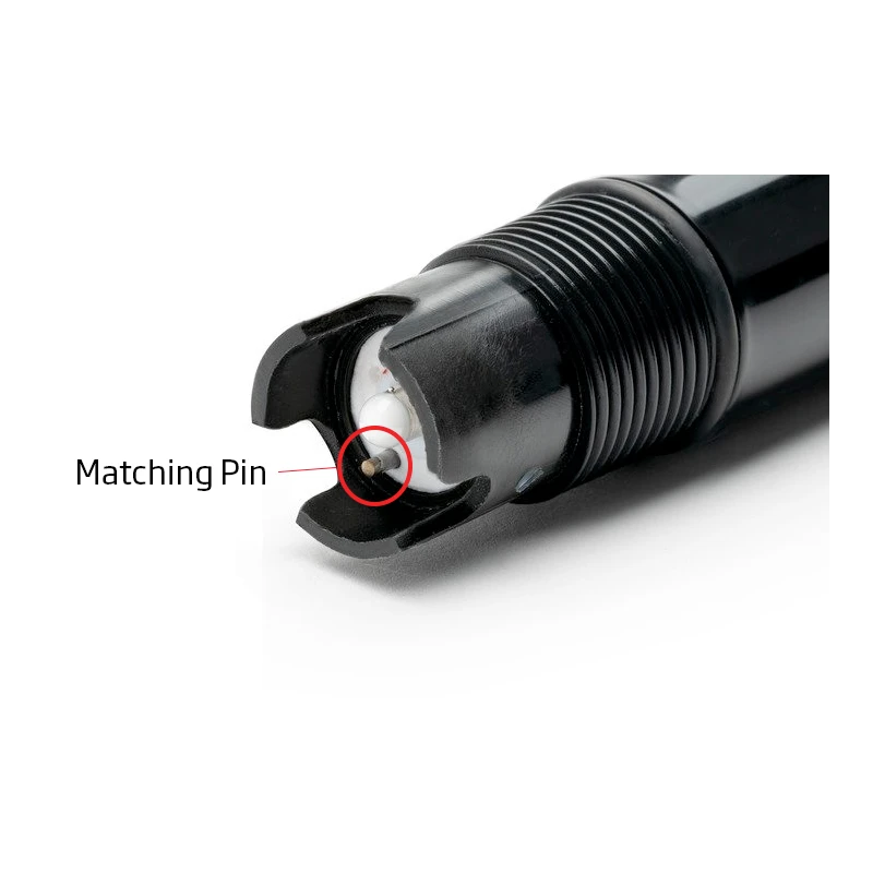 Digital Process ORP Probe HI2014-2815, Gold Sensor, Ceramic Junction, 15m, PVDF | EnvMart