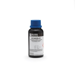 High Range 20 Titrant HI84529-51 for Titratable Acidity in Dairy, 120 mL | EnvMart