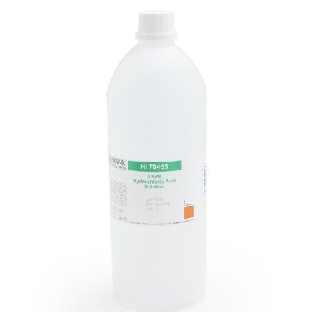 Hydrochloric Acid 0.02N Laboratory Titrant 1 L HI70453 | EnvMart
