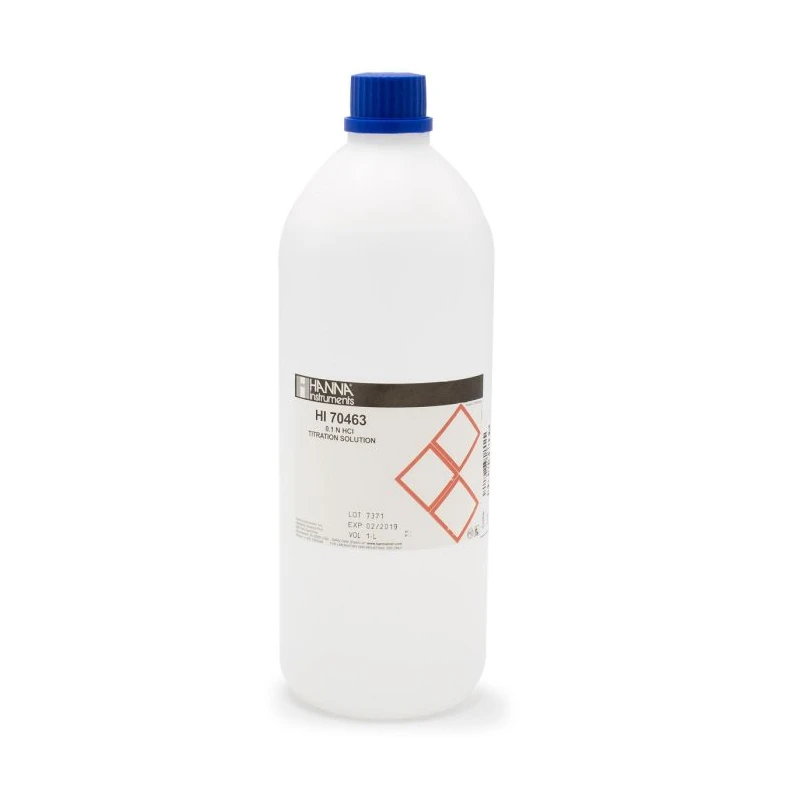 Hydrochloric Acid 0.1N Laboratory Titrant Solution HI70463 1L | EnvMart