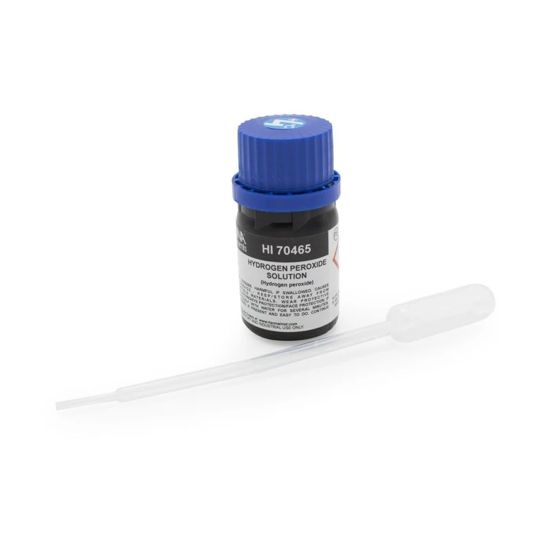Hanna HI70465 Hydrogen Peroxide Reagent 30% 25 mL | Laboratory Titration Chemical Solution | EnvMart