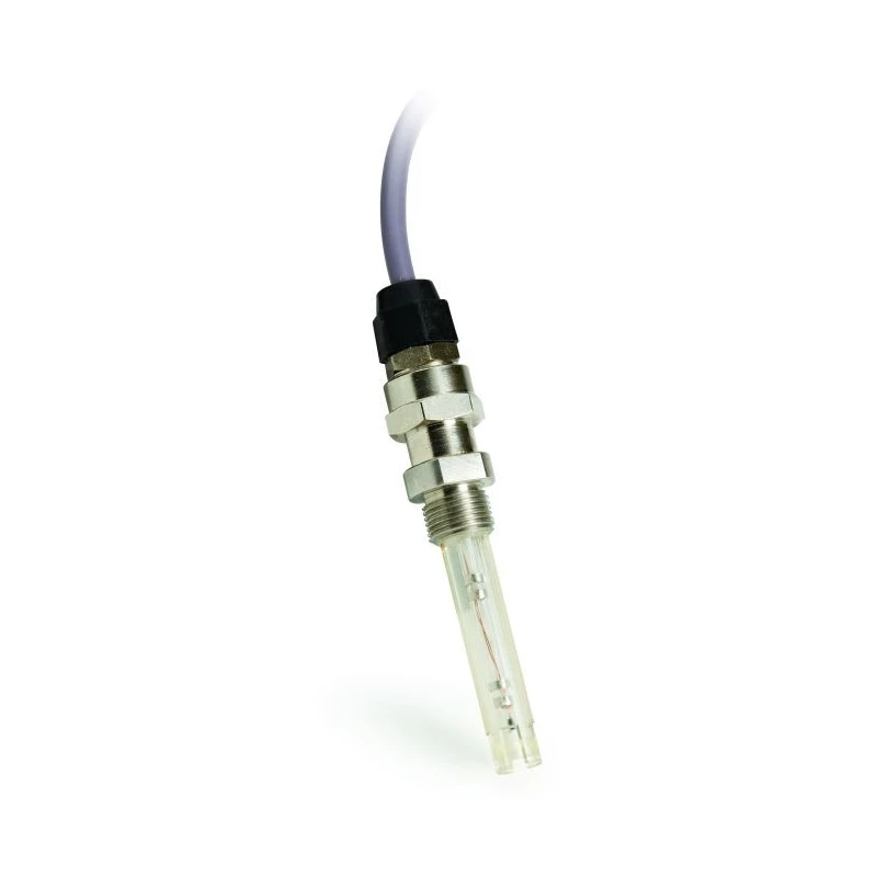 HI7638-10m In-line Conductivity Probe with NTC Sensor, Platinum Four-Ring, Immersion, 10m | EnvMart