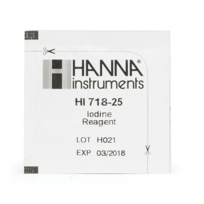 HI718-25 Iodine Checker® Reagents Pack 25 Tests DPD Method | EnvMart