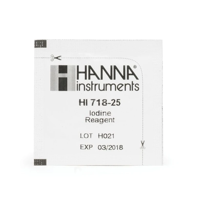 HI718-25 Iodine Checker® Reagents Pack 25 Tests DPD Method | EnvMart