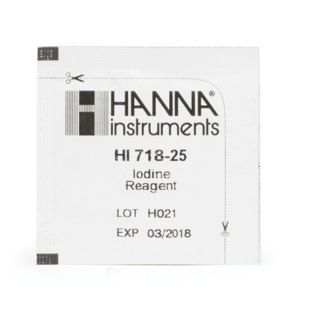 HI718-25 Iodine Checker® Reagents Pack 25 Tests DPD Method | EnvMart