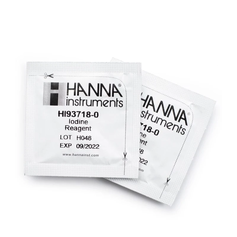 Iodine Reagents HI93718-01, 100 Tests, Colorimetric DPD Method | EnvMart