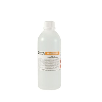 Ionic Strength Adjuster Solution for Halide ISEs HI4000-00, 500 mL | EnvMart