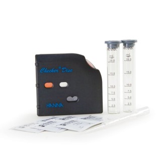 Iron (Fe2+ & Fe3+) Medium Range Checker Disc Test Kit HI38040, 0.0–5.0 mg/L, 100 Tests – EnvMart