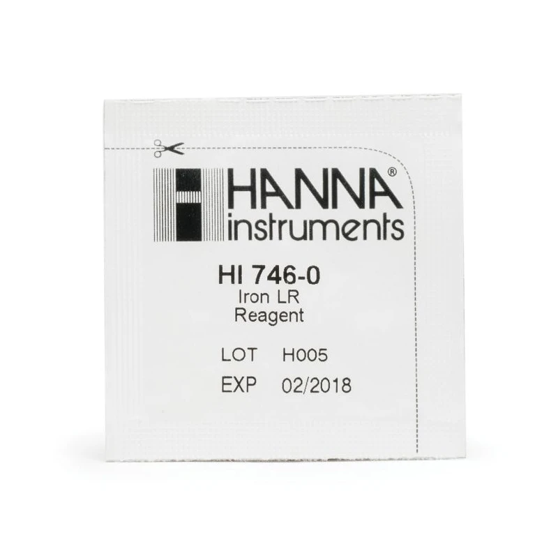 Iron Low-Range Checker® Reagents HI746-25, 25 Tests, TPTZ Method | EnvMart