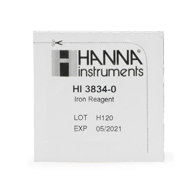 Hanna HI38040-100 Iron Test Kit Replacement Reagents, 100 Tests, Phenanthroline | EnvMart