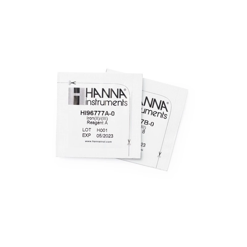 HI96777-01 Iron II and III Reagent Set for Photometer, 100 Tests | EnvMart