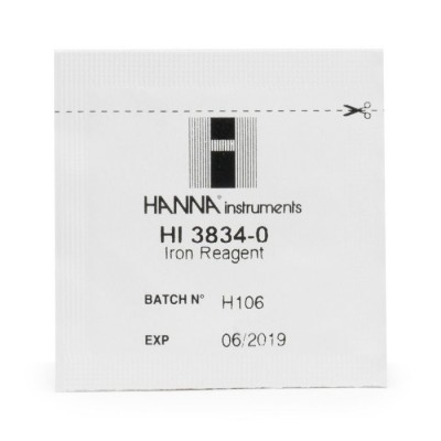 Iron (Medium Range) Test Kit Replacement Reagents HI3834-050, Phenanthroline, 50 Tests | EnvMart