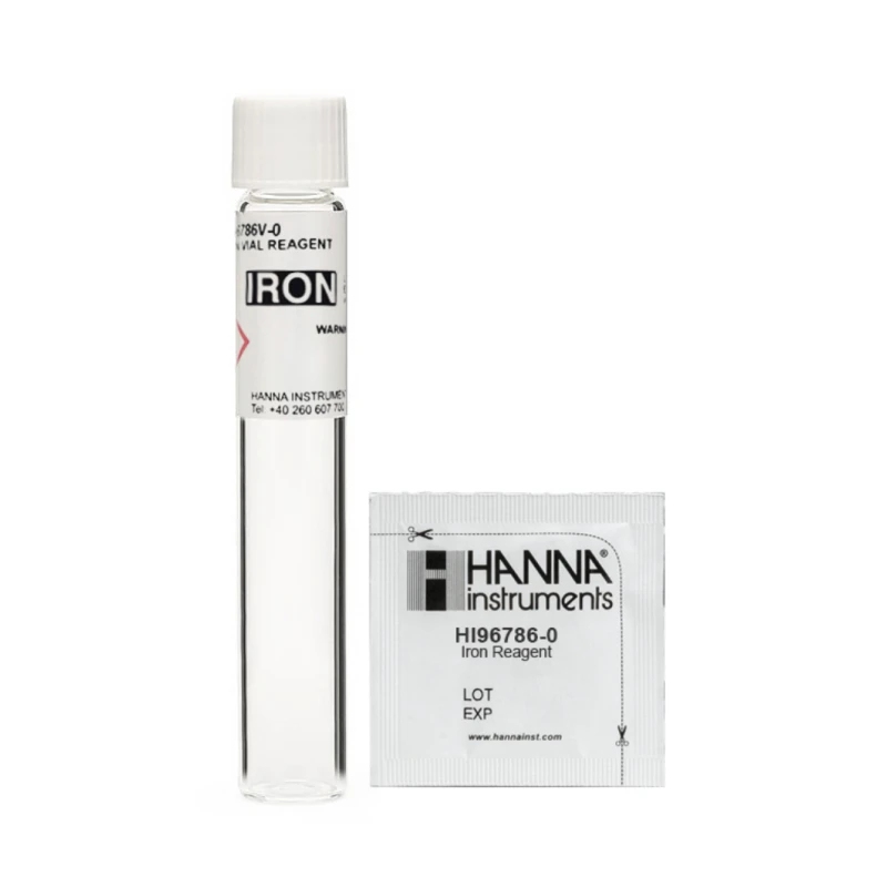 Hanna HI96786-25 Iron Reagent 25 Tests Colorimetric | EnvMart