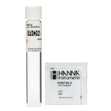 Hanna HI96786-25 Iron Reagent 25 Tests Colorimetric | EnvMart