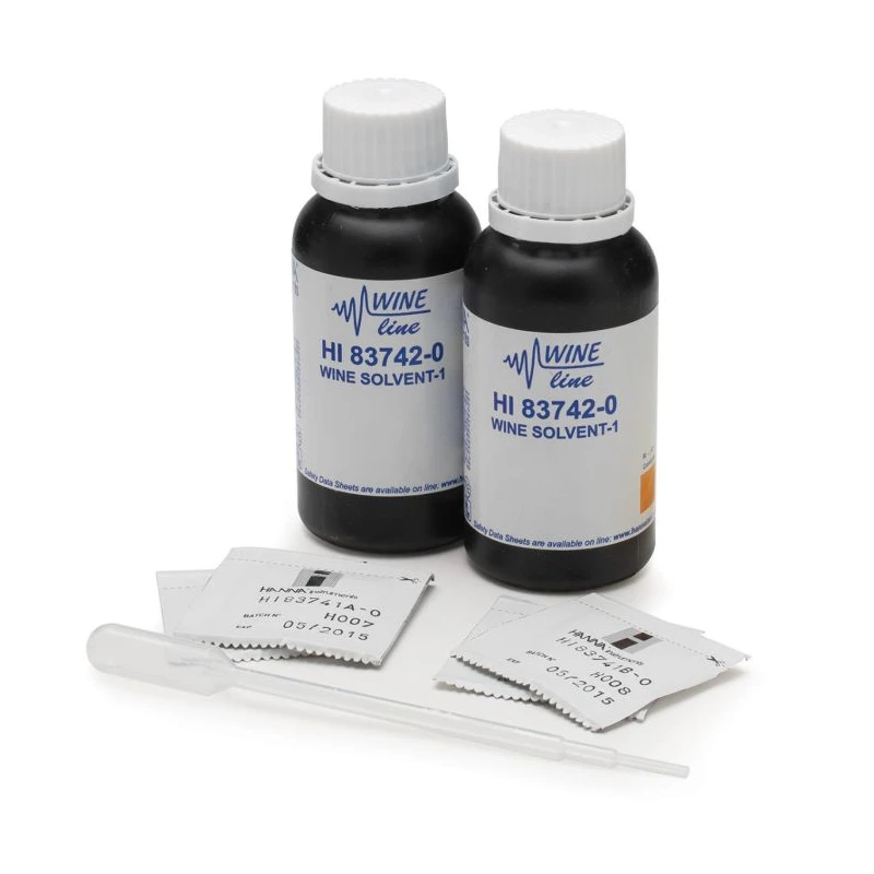 Iron Reagent Set for Wine HI83741-20, 20 Tests, Colorimetric, High-Purity Reagents | EnvMart