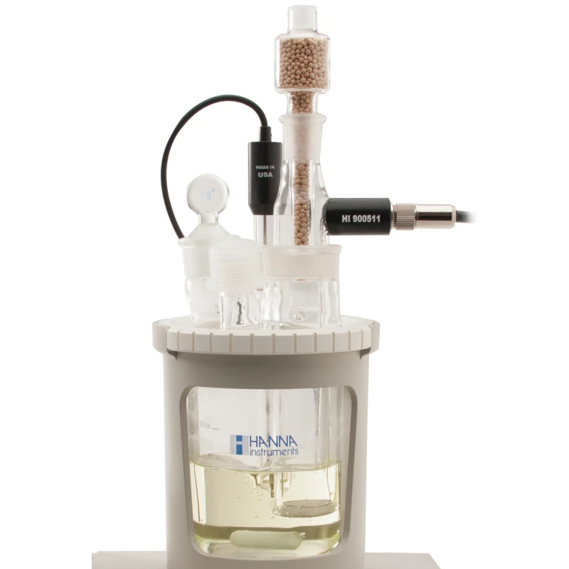 HI934D Karl Fischer Coulometric Titrator with Diaphragm, 1 ppm–5% Range, 100–240V | EnvMart