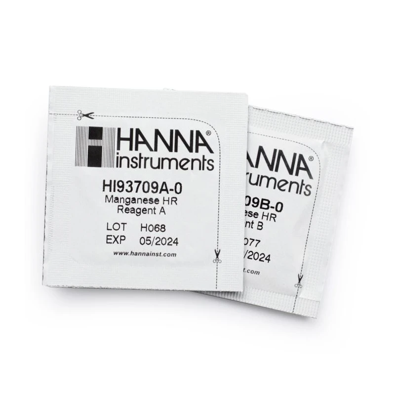 HI93709-03 Manganese High Range Reagents, 300 Tests, Colorimetric Water Testing | EnvMart