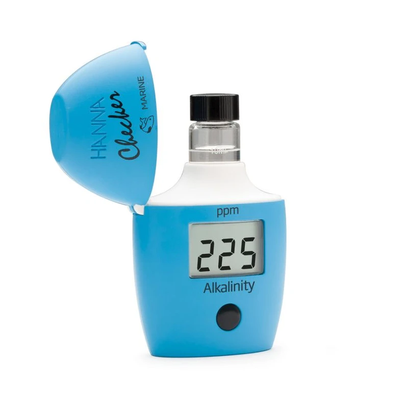 Hanna HI755 Marine Alkalinity Checker HC Colorimeter, 0–300 ppm CaCO3 | EnvMart