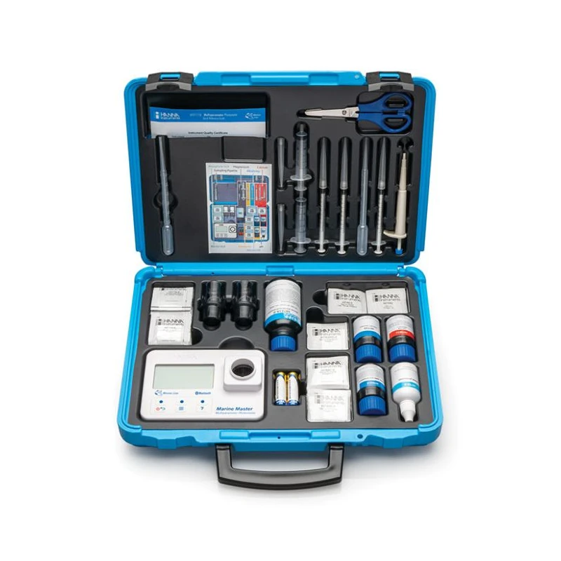 HI97115 Waterproof Wireless Marine Multiparameter Photometer Kit - pH, Alkalinity, Ammonia, Calcium | EnvMart