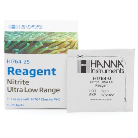 HI764-25 Marine Nitrite Ultra Low Range Checker HC Reagents 25 Tests | EnvMart