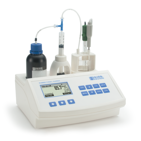 Mini Titrator HI84533 for Formol Number Analysis in Wine & Juice, Automatic, Benchtop | EnvMart