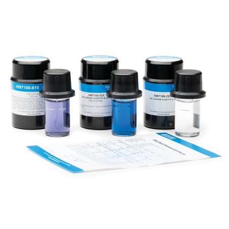 Marine Master HI97105-11 CAL Check Standards Set for Photometer | EnvMart