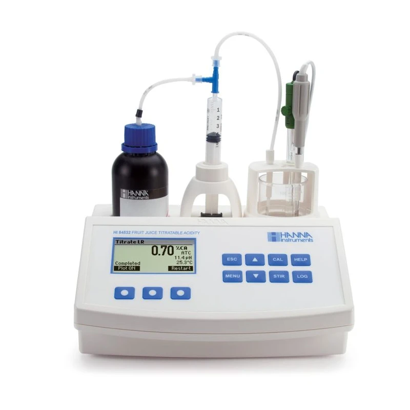 HI84532 Mini Titrator for Fruit Juice Titratable Acidity, Automatic Lab Instrument | EnvMart