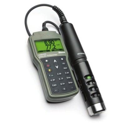Hanna Multiparameter Bluetooth® portable pH/EC/OPDO meter with HI7698494/4 probe, 10m cable - HI98494