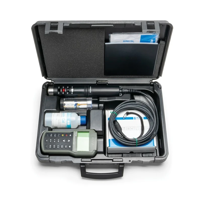 HI98196 Multiparameter Waterproof Meter | pH, ORP, DO, Pressure, Temperature Analysis | EnvMart