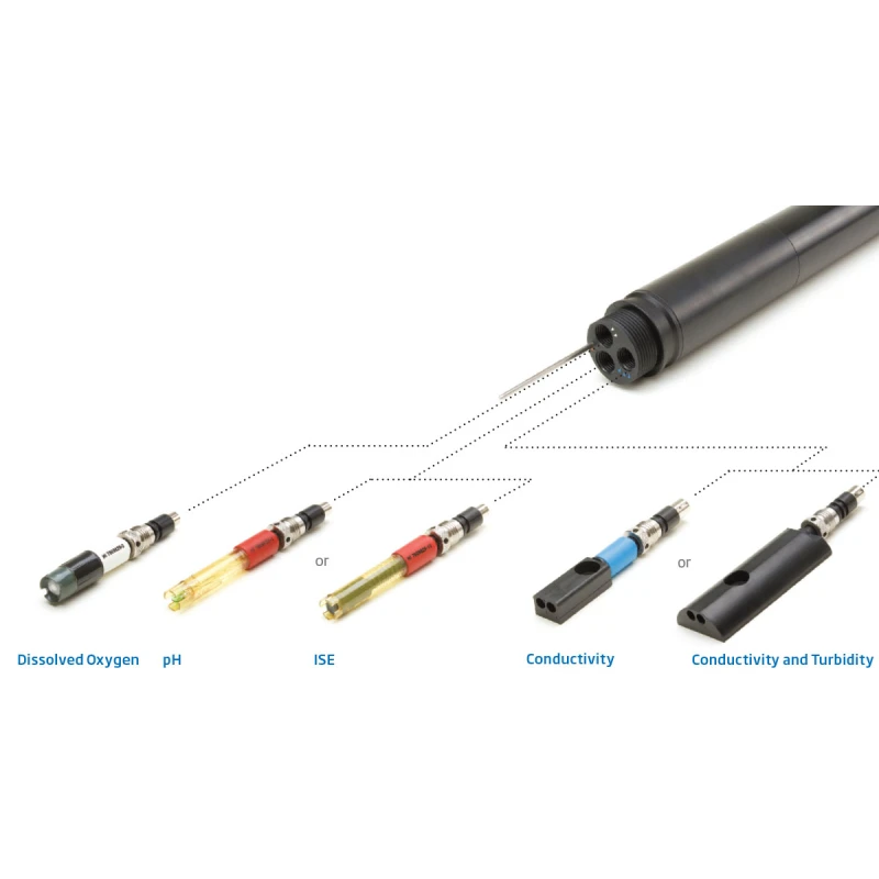 HI7609829 Multiparameter Probe for HI9829 – pH/ISE/EC/DO/Turbidity/Temperature, 20m, IP68 | EnvMart