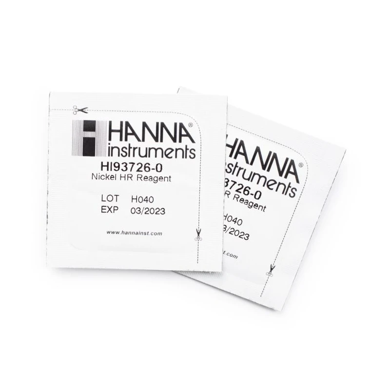 Nickel High Range Reagents HI93726-01, 100 Tests, Pre-dosed Packets | EnvMart