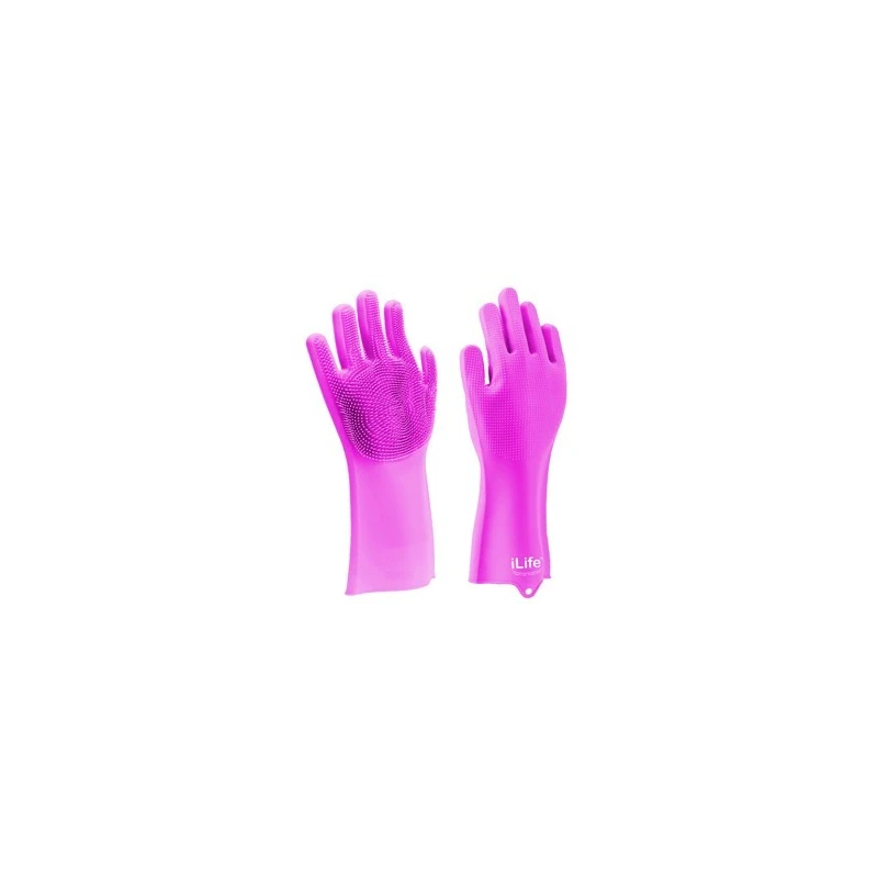  ilife-silicon-scrubber-glove-pink-2456-5