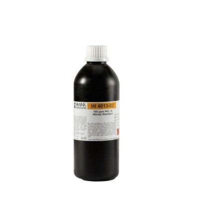 Hanna HI4013-02 100 ppm Nitrate Standard Solution 500 mL | EnvMart