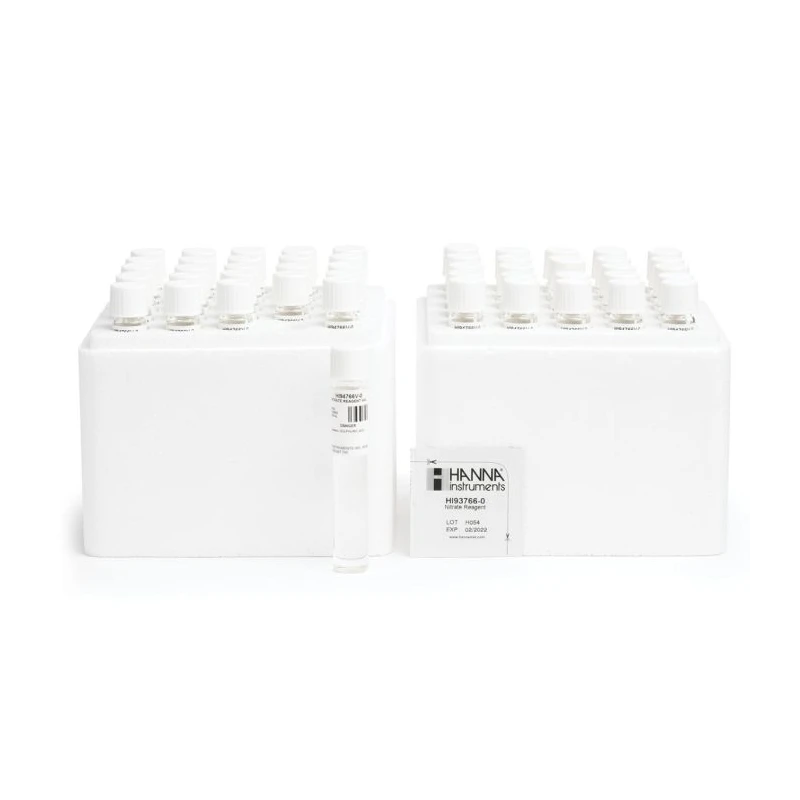 HI94766-50 Nitrate Reagents with Barcode Recognition, 50 Tests, Chromotropic Acid Method | EnvMart