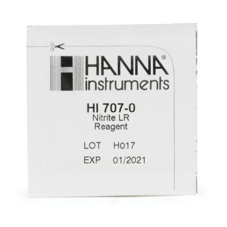 HI707-25 Nitrite Low Range Checker Reagents, 25 Packets, EPA Diazotization Method | EnvMart