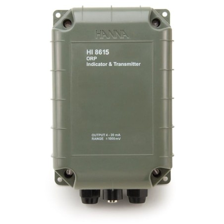 HI8615 ORP Transmitter, 4-20 mA Output, Water-Resistant, IP65, Industrial ORP Signal | EnvMart