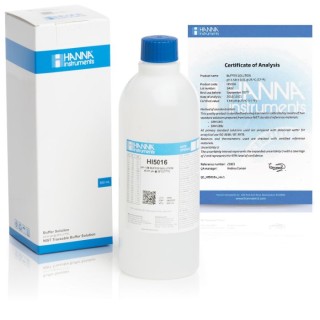 Hanna HI5016 pH 1.68 Technical Calibration Buffer 500 mL | Accuracy ±0.01 pH | EnvMart