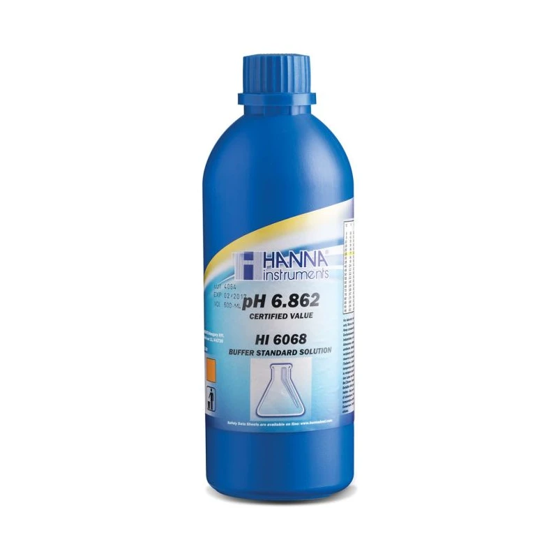 pH 6.862 Millesimal Calibration Buffer 500 mL ±0.002 pH Accuracy | EnvMart