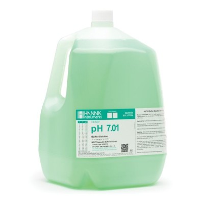 Hanna HI7007/1G pH 7.01 Calibration Solution 1 Gallon | Lab Buffer | EnvMart