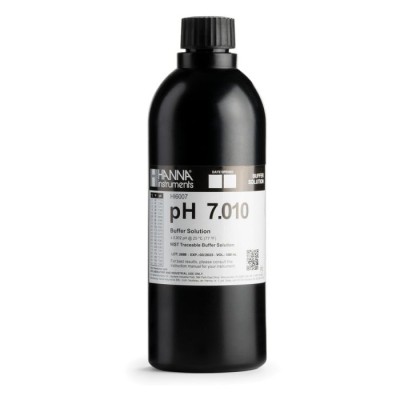 Hanna Instruments HI6007 pH 7.010 Millesimal Calibration Buffer Solution 500 mL | EnvMart