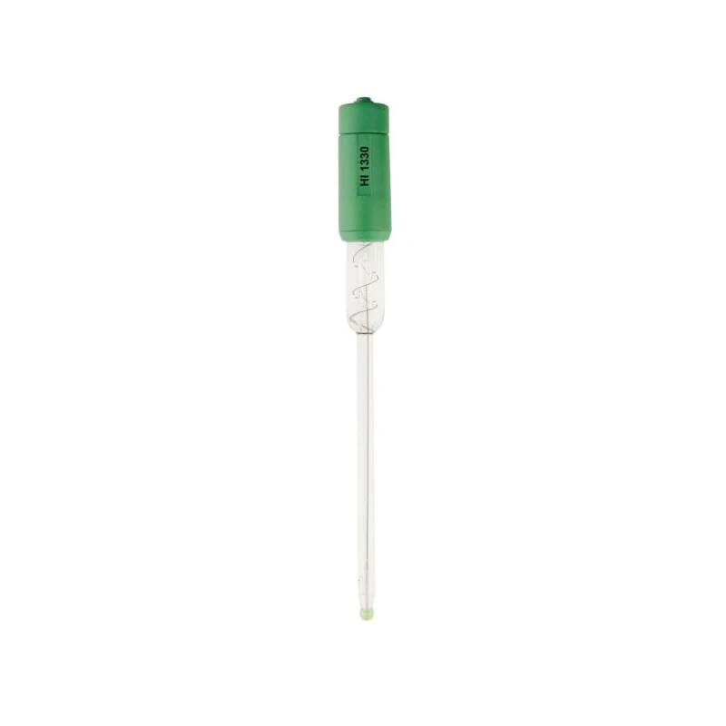 Glass Body pH Electrode for Vials & Tubes HI1330B | Laboratory, Refillable, BNC | EnvMart