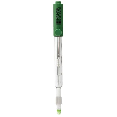 HI1048P pH Electrode with Clogging Prevention System, Double Junction, Glass Body | EnvMart