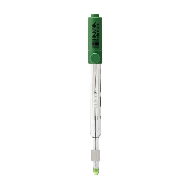 HI1048P pH Electrode with Clogging Prevention System, Double Junction, Glass Body | EnvMart