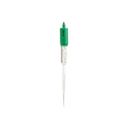Hanna HI1083P Micro Bulb Glass pH Electrode, BNC + Pin, 3 mm Diameter | EnvMart
